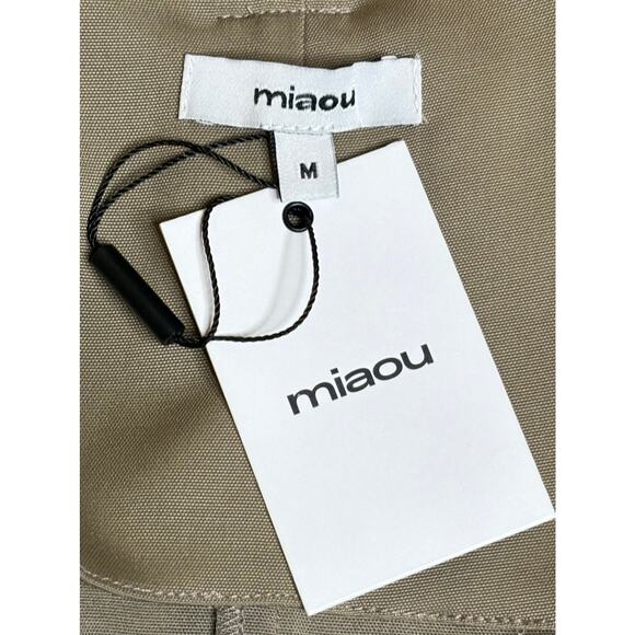 Miaou NWT Suki Cargo Midi Skirt in Sage Medium - Picture 6 of 9